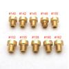 Pack of 10pcs 6mm 5mm Thread Motorcycle Main Jet M6 M5 Kit for DellOrto BGM Motoforce Carburetor Injector Nozzle Size 50-200
