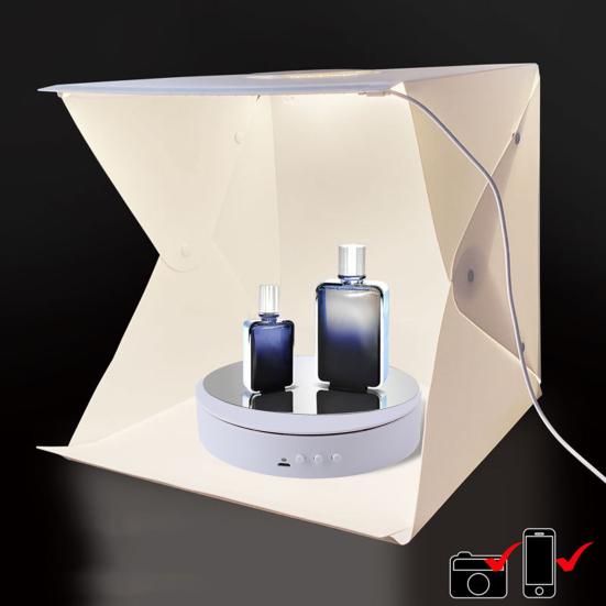 Rotating Display Stand 360 Degree Rotation Large Bearing Capacity Low Noise Rechargeable