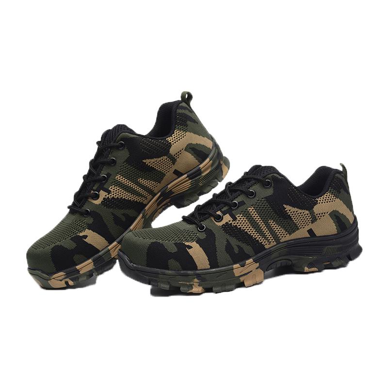 camo safety boots