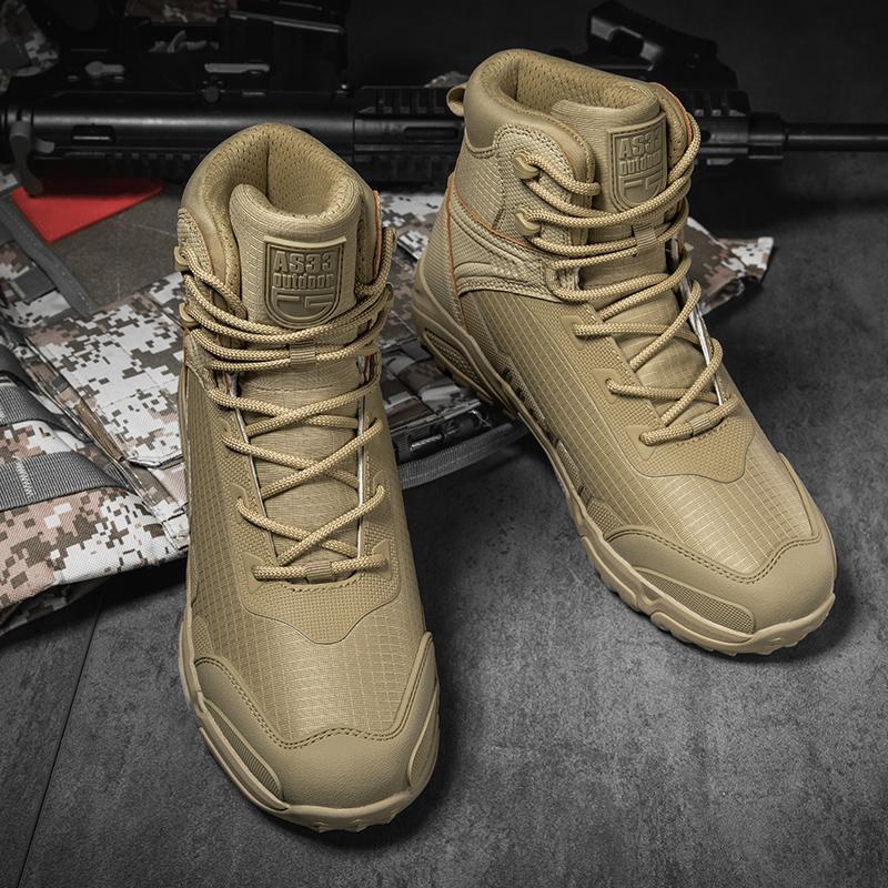 Men's Waterproof Hiking Boots Lightweight Boots Durable Outdoor Climbing Boots for Men Demi-season Boots