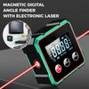 Laser Digital Protractor Inclinometer Laser Level Ruler USB Chargable Inclinometer Magnetic Base Goniometer Magnet Angle Finder