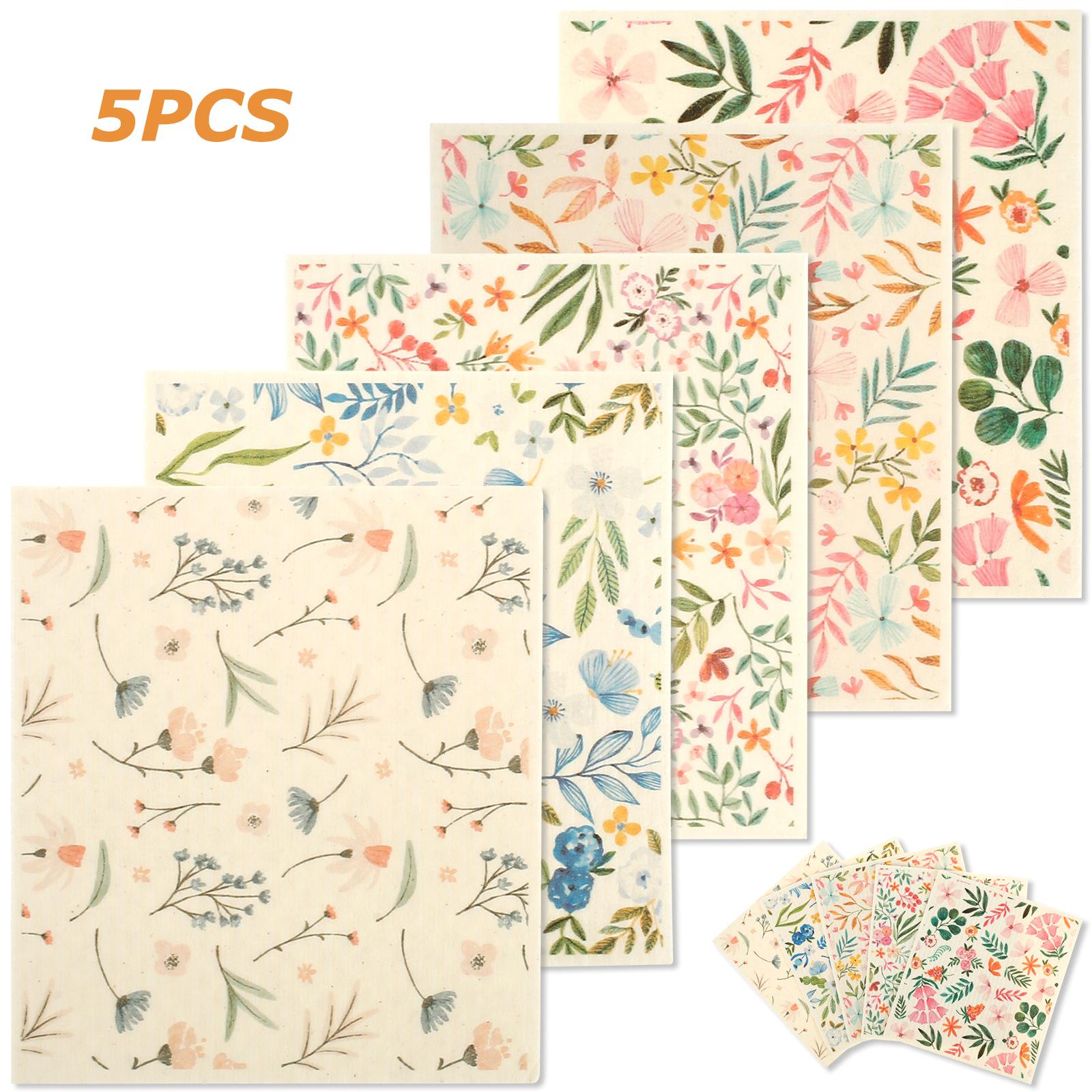 

5/15PCS Kitchen Dish Towels Absorbent Swedish Dishcloths Oil-Free Cleaning Cloths for Washing Dishes Cleaning Kitchen Dish Rags