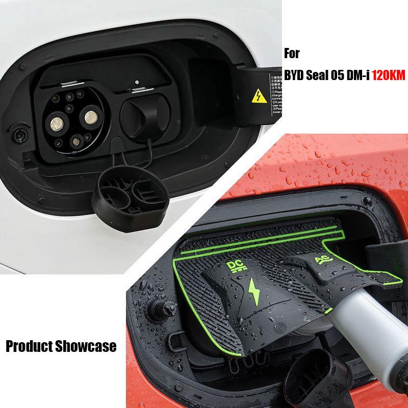 New Energy Car Charg Rain Cover For BYD Seal 05 5 DM i HA6 Accessories 2025~2027 Auto Parts Charging Gun Waterproof Protect Case