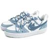 Nike Court Borough Low top Skateboard Shoes Women's Blue White BQ5448-100(Team13-)