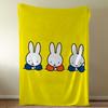 Cute Cartoon M-MiffyS-ES Rabbit Blanket Soft Warm Furry Throw Super Kids Toys Bed Sofa Car Cradle