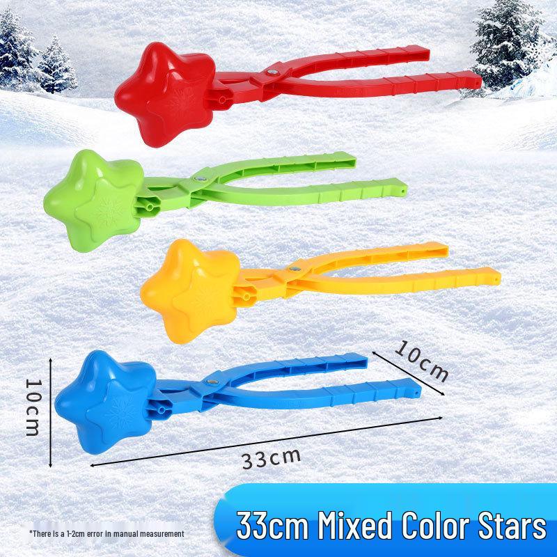 Large Snowball Maker Set - Duck, Heart, Snowman Shapes