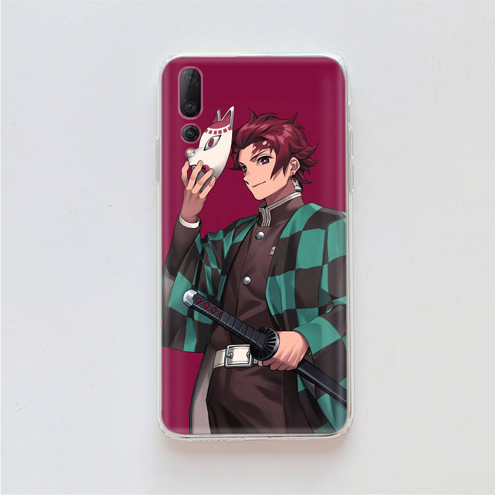 

Чехол Demon Slayer TPU для iPhone XR 7 8 14 15 11 12 13 X XS Pro Max Xiaomi Redmi 13C Note 9 Samsung A22 S23 S24 Ultra Plus VIVO Xiaomi Poco X3 кожа буйвола
