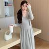 2026 Spring Knit Vest and Dress Two-Piece Set