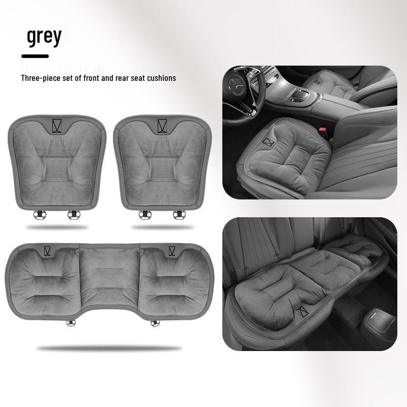 Velvet-Flannel Winter Car Seat Cushion for Avatr 06/07/11/12