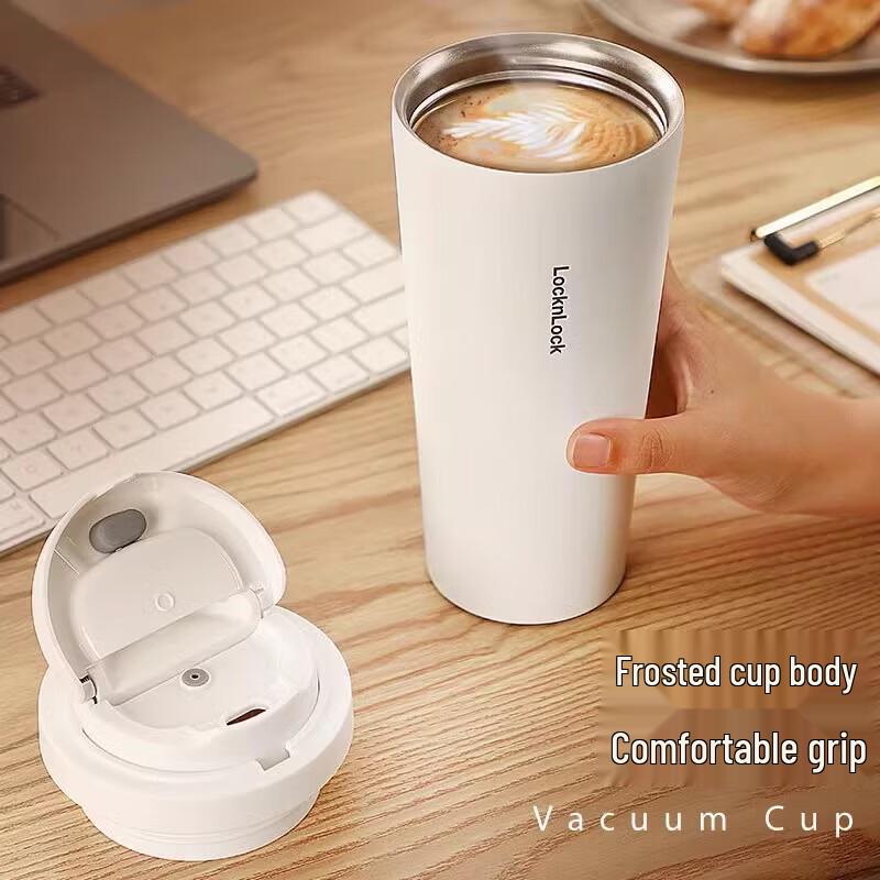 LOCK&LOCK LHC3271 Insulated 316 Stainless Steel Coffee Mug