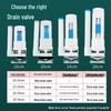 Water-Saving Booster Toilet Cistern Drain Valve Kit