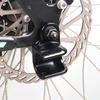 Cup Mount Bike Trailer Hitch Steel Bike Trailer Attachment Metal Compact Attachment Quick Release Connector Bike Trailer Parts