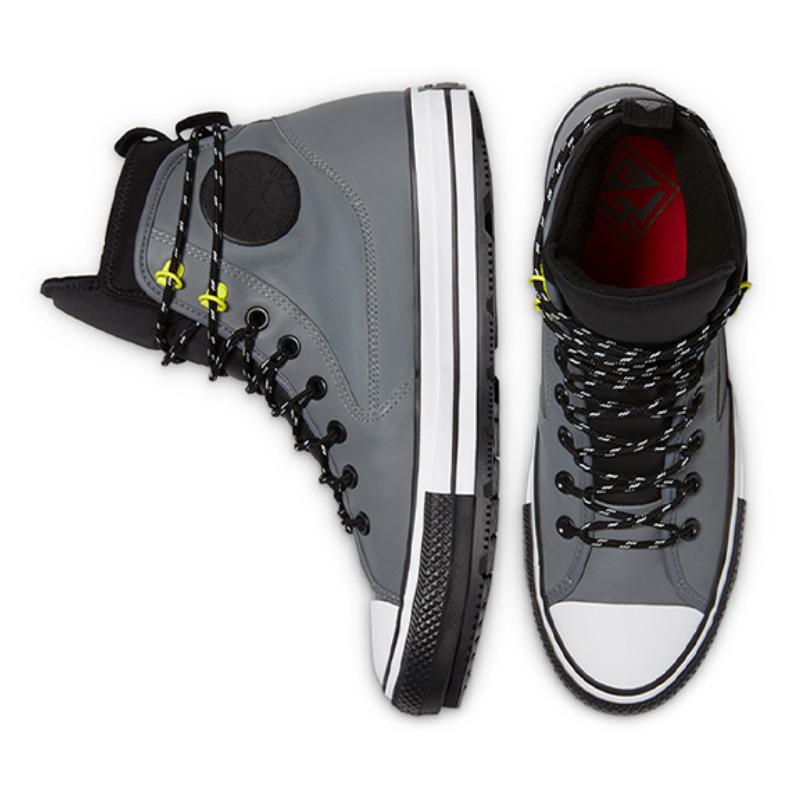 Converse Chuck Taylor All Star All Terrain Simple and Versatile High Top Espadrilles Unisex Grey