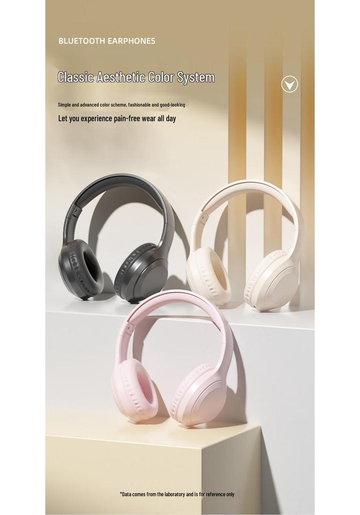 New Arrival Bluetooth Wireless Noise-Cancelling Headphones - Sports, Gaming, Long Battery Life
