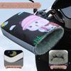 Widened Waterproof Winter Motorcycle Gloves with Fleece Lining, Windproof Handlebar Covers, Universal Fit for Electric Scooters