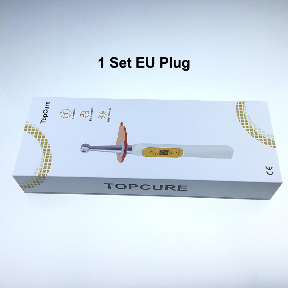 1 Set Dental LED Curing Light Device Dental Composite Resin Material 1 Second Light Cure Lamp Wireless Adjustable Working Time