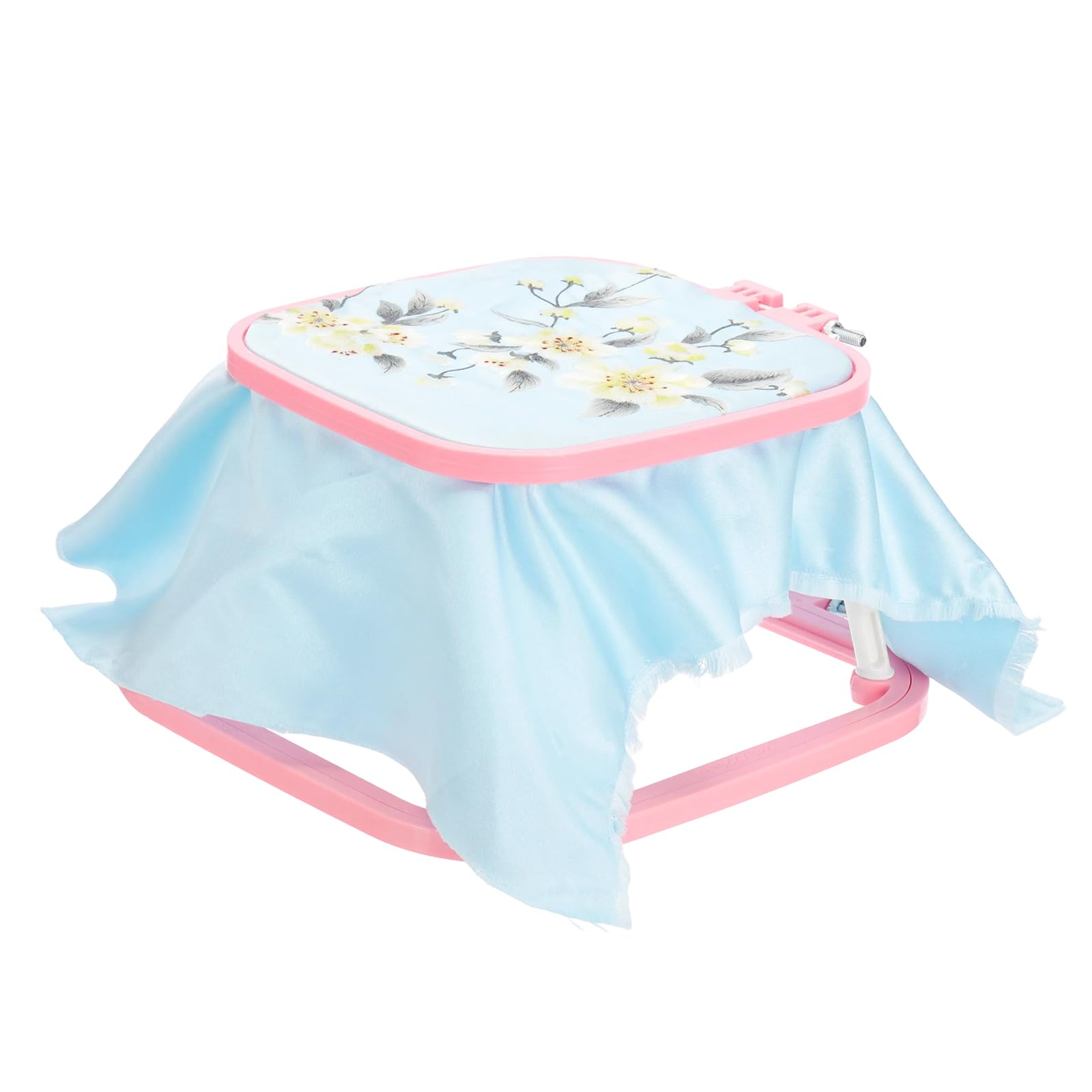 

PATIKIL Embroidery Stand 16.5cm x 15cm, 2-Tier Adjustable Cross Stitch Hoop, A/B/S Plastic Frame, Embroidery Stand, Punch Needle Hoop, Sewing, Needlew