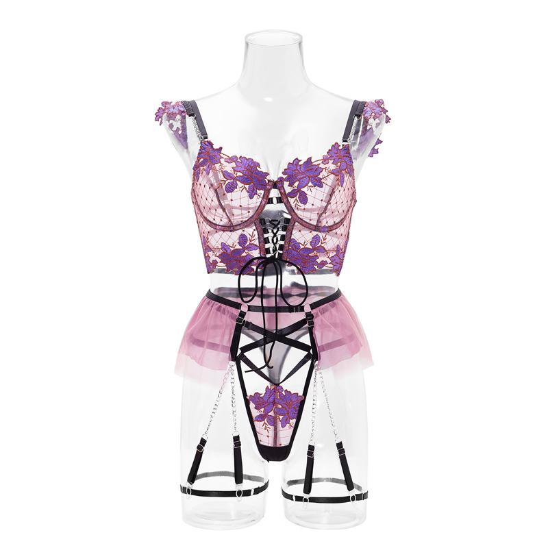 Sexy Underware New Women's Underwear Set Romantic Lingeries for Party Erotic Lingerie for Sex Female Bra and Panties Sets Below