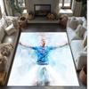 Kevin De Bruyne Printed Flannel Area Rug Non Slip Soft Polyester Floor Carpet Indoor Decor Mat for Bedroom Living Room Sofa