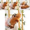 Soft Short Plush Capybara Cuddle Pillow Ideal For Sleepovers And Bedroom Decor 50cm And 90cm Sizes