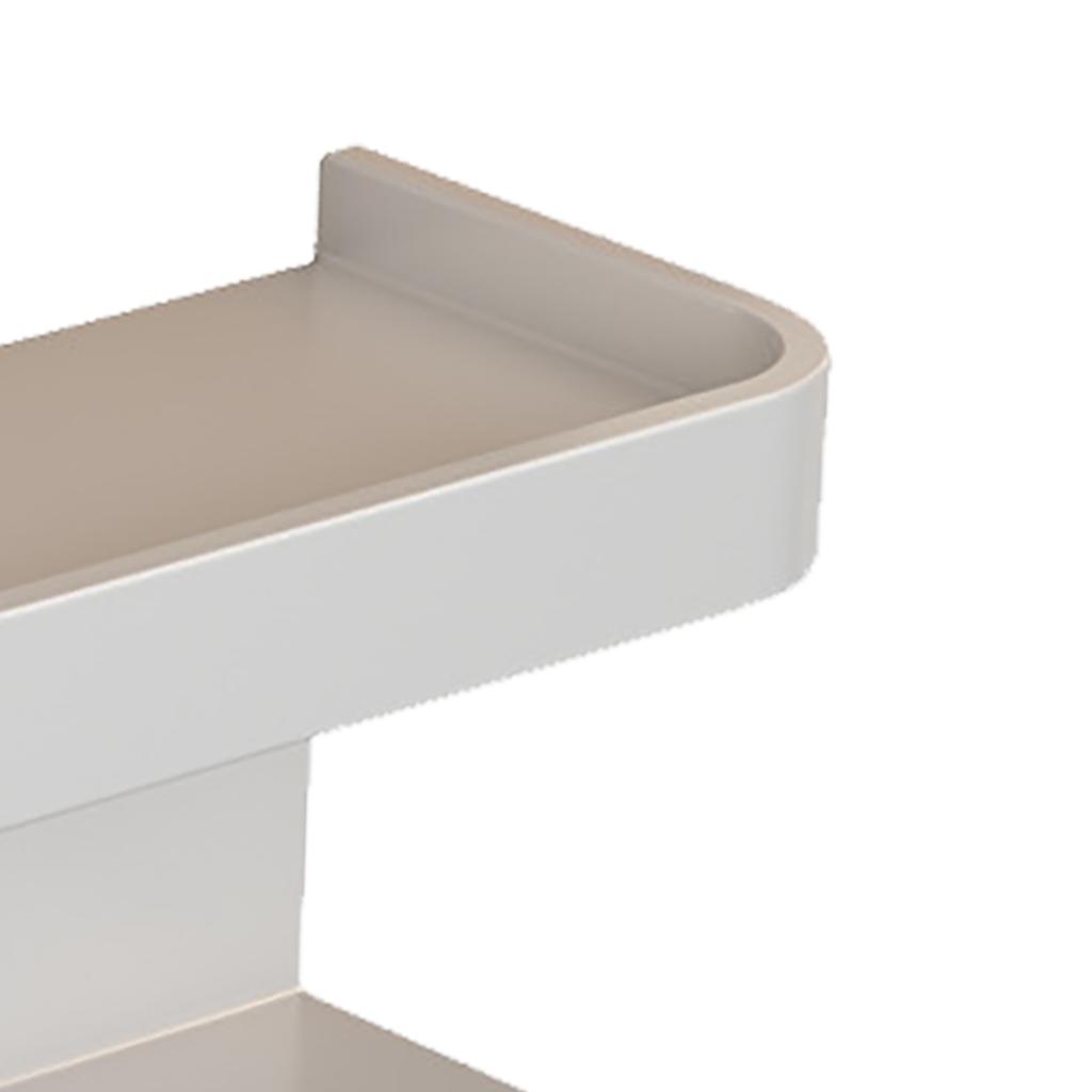 Toilet Paper Shelf Wall Mounted Space Aluminum Paper Towel Holder Waterproof Tissue Roll Holder Shelf for Bathroom