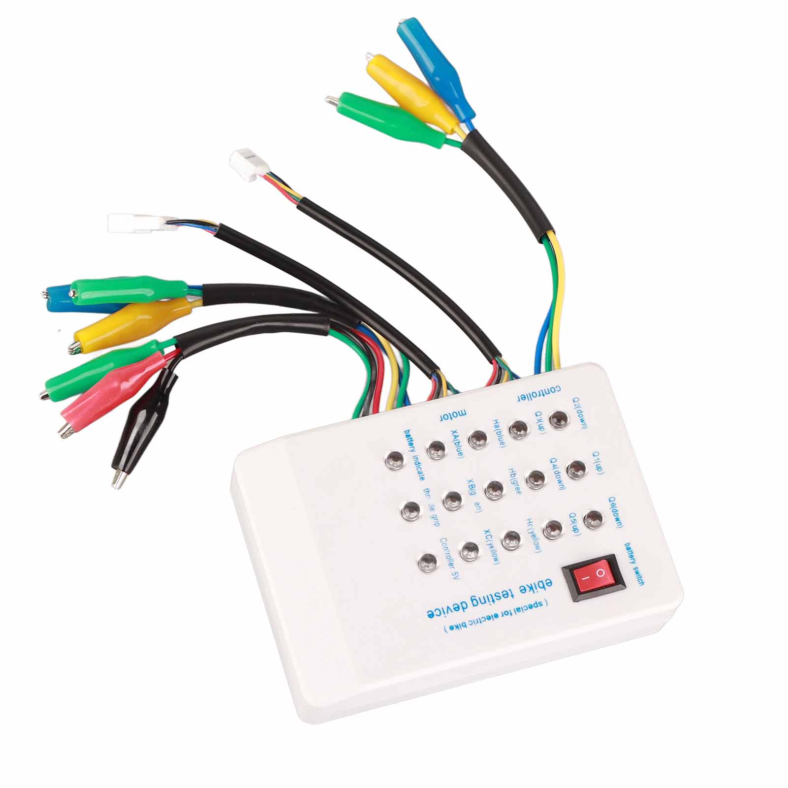 

Детектор неисправностей электросамоката Электровелосипед Самокат Бесколлекторный контроллер двигателя Тестер для XIAOMI 800 мАч