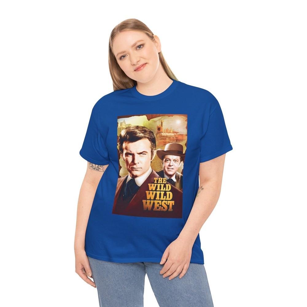 

The Wild Wild West TV (1965-69) T-Shirt Sci-Fi Western Robert Conrad Ross Martin L