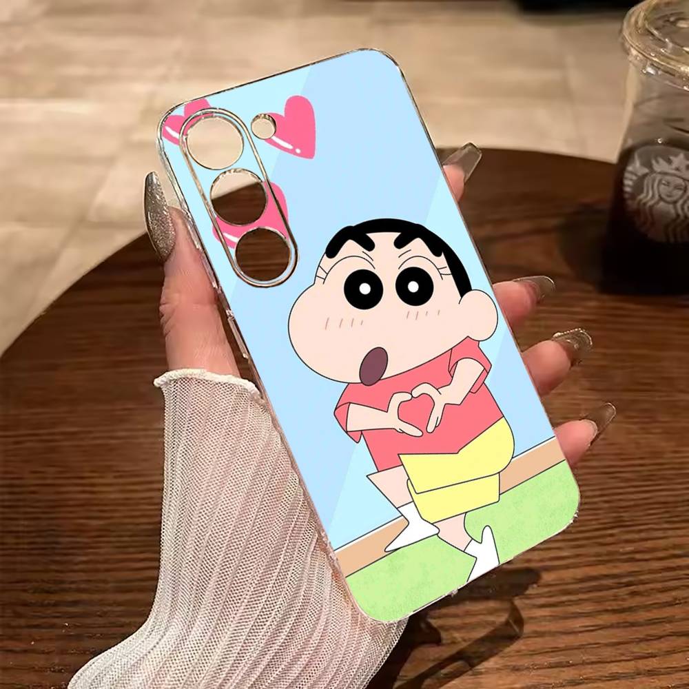 

C-S-C-Crayon -Shin-chan Clear Phone Case for Samsung Galaxy A71, A70, A52, A51, A40, A30 Samsung a30 a20