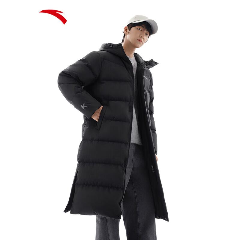 ANTA Men s Long Hooded Winter Down Jacket XL