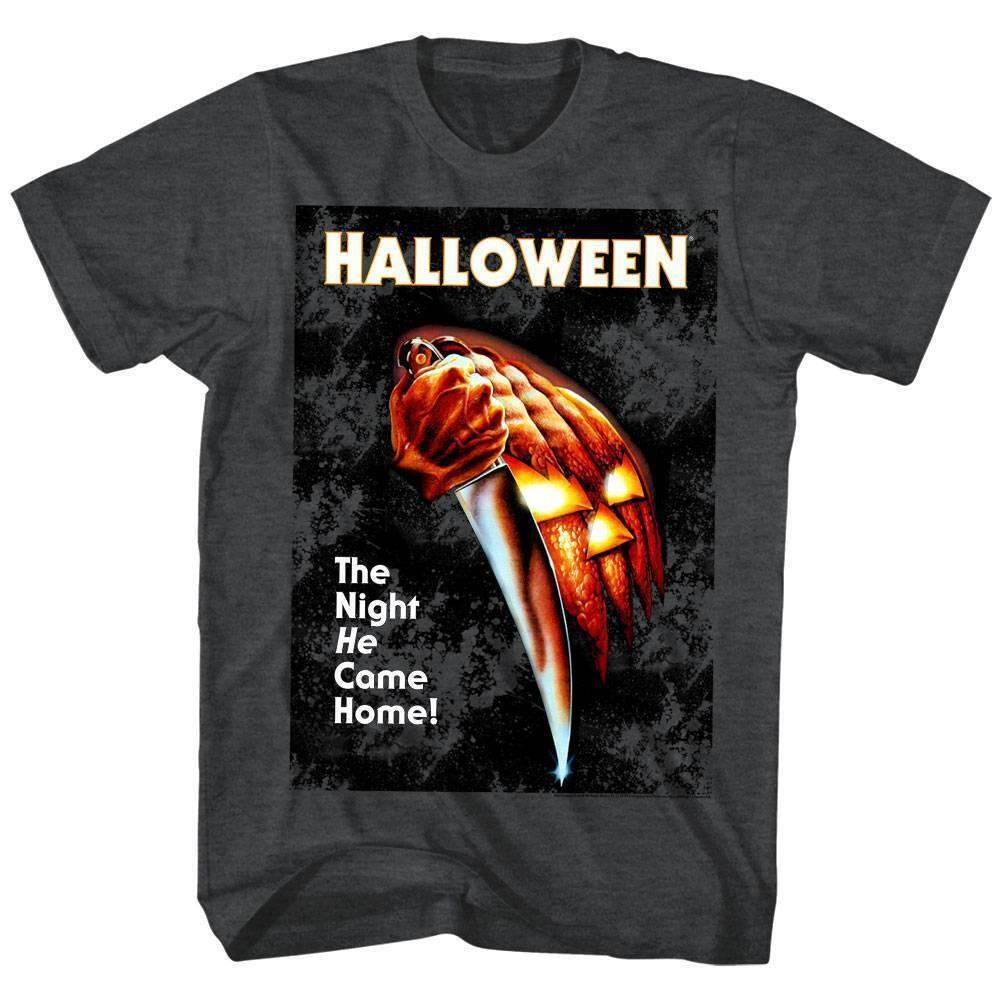 Halloween Pumpkin Knife Came Home Men T Shirt XXXL