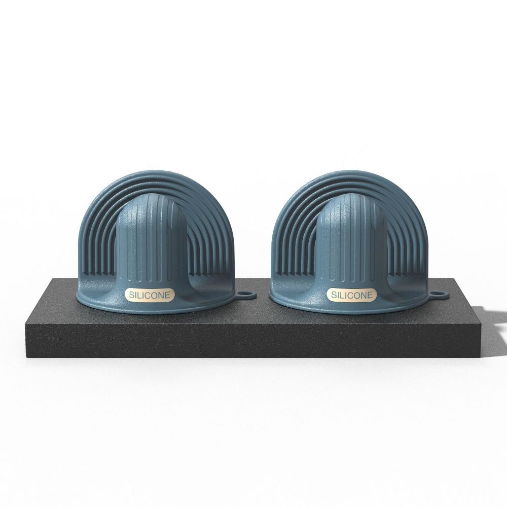 2pcs Non Slip Pinch Mitts Heat Resistant Baking Glove Multifunctional Silicone Oven Mitts Bowl