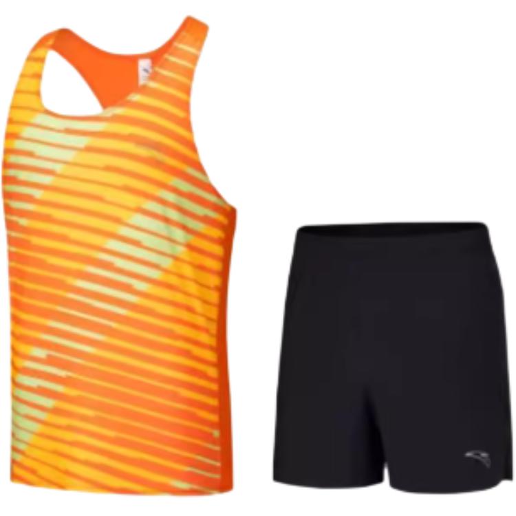 

Anta Удобная майка без рукавов, простая майка, дышащие быстросохнущие шорты, фитнес-комплект, мужская спортивная одежда 952525201-2 L