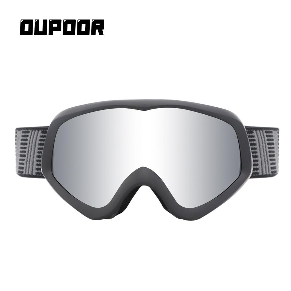 Men s and women s double-layer anti-fog high definition ski glasses myopia