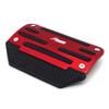 1 paar Universal Aluminium Automatikgetriebe Auto Fuß Gas Blau Pedal Set Rot Silber Abdeckung Rutschfeste Pedale Bremse Kit Kraftstoff