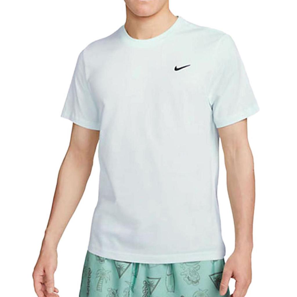 Nike T-shirt ras du cou avec logo brodé Sportswear pour homme Vert clair BV0508-394