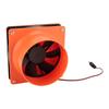 Ventilatore Estrattore Solare 10W 5V ABS Pannello Solare in Silicio Monocristallino Kit Ventilatore di Ventilazione per Tubo Rotondo Casa per Animali Pollaio