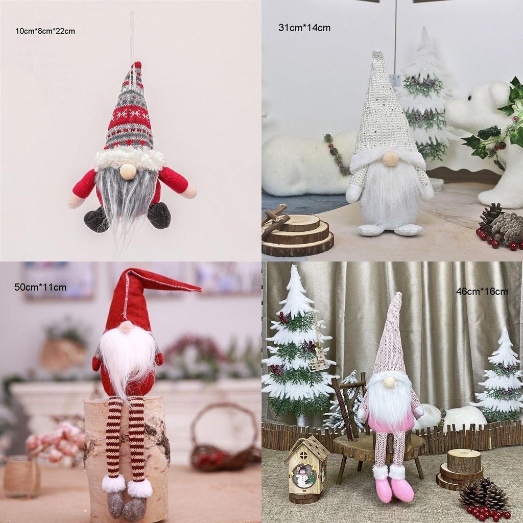 Charming Faceless Doll Christmas Decorations For Delightful Home Ornamentation