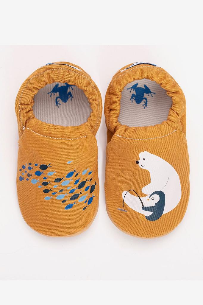 Friendly Hyper Honey Mustard Barefoot Smart Booties