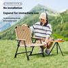 Gianxi Outdoor Foldable Chair Portable Kemet Chair Picnic Table And Chair Beach Chair Ultra Light Camping Chair Chair Beach