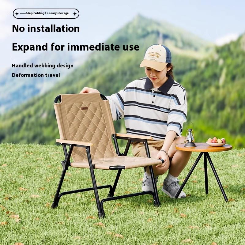 Gianxi Outdoor Foldable Chair Portable Kemet Chair Picnic Table And Chair Beach Chair Ultra Light Camping Chair Chair Beach