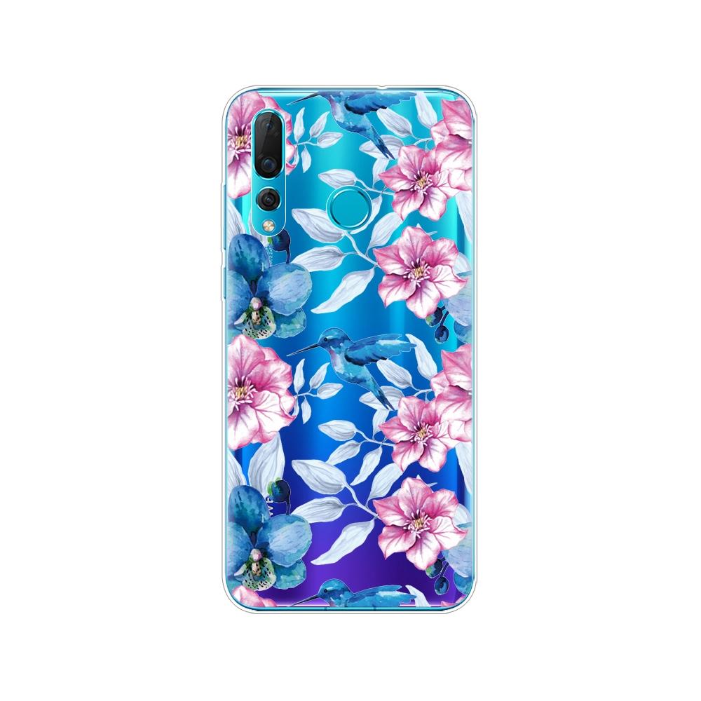 Mobile Silicon Phone Bag Case For Huawei Nova 4 4e Case Soft TPU Back Phone Cover For Nova4 nova4E Cover Protective Back Cover