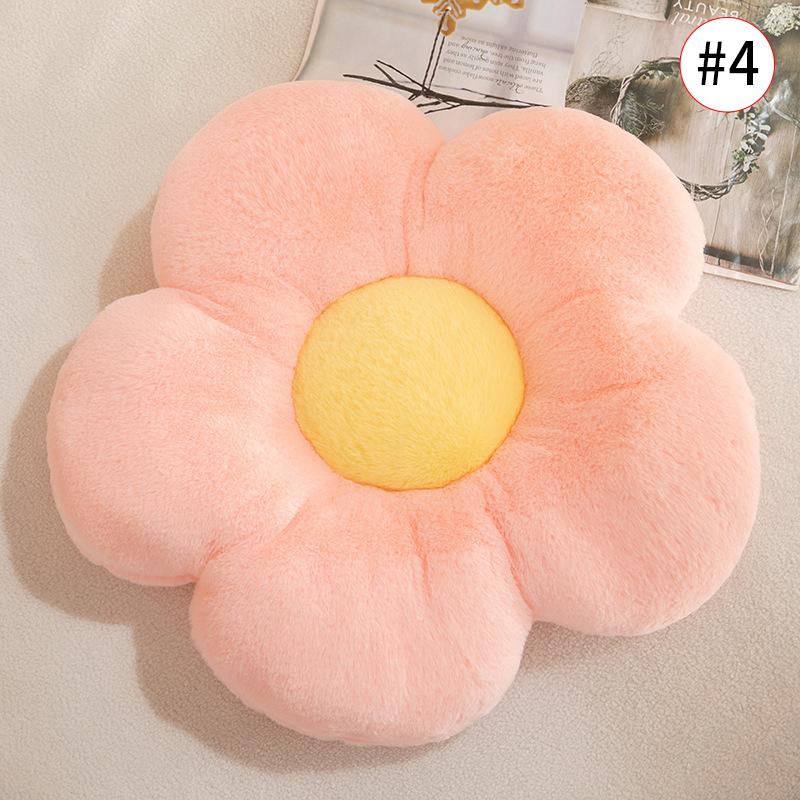 Flower Cushion Decorative Cushions for Sofa Office Chair Backrest Sitting Cushions Flower Seat Cushion Home Decor 35x35cm 1940₽