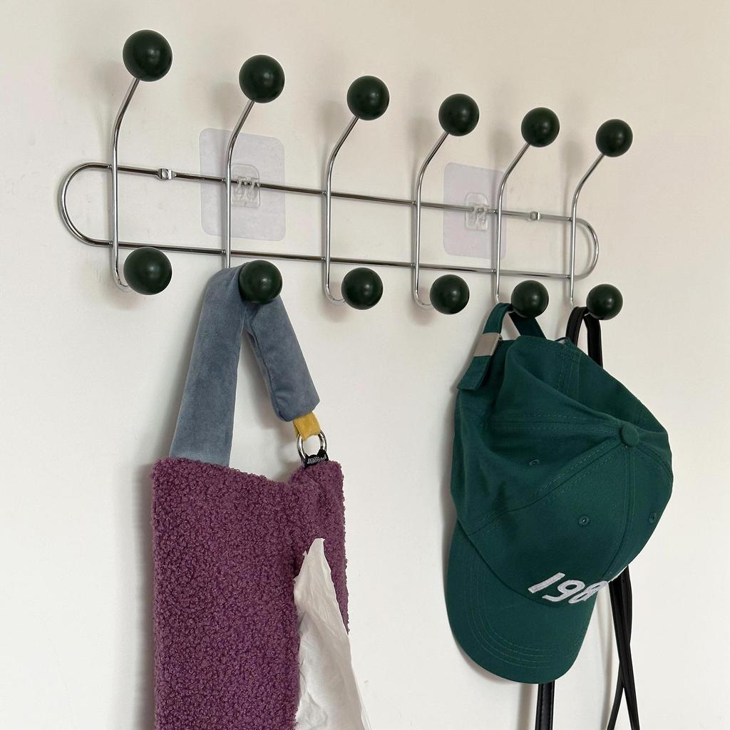 Seamless Iron Art Wall Hook for Clothes and Hats - Home and Wardrobe Decoration
