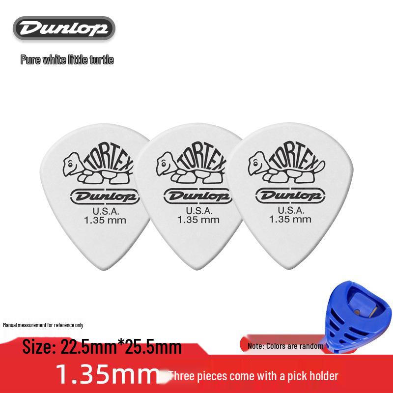 Dunlop Jazz3 Electric Guitar Pick - Genuine Small Turtle Jazz 3-Speed Bass Pick