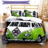 3pcs Borussia Monchengladbach logo pattern bedding set duvet cover set includes duvet cover &pillowcases,perfect all season bedroom decoration&gift