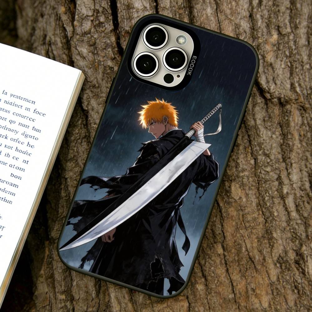 

Bleach Phone Case For iPhone 17,16,15,14,13,12,11 Plus,Pro Max,XS,Colorful Silver Phone case Funda Cover iPhone13Pro