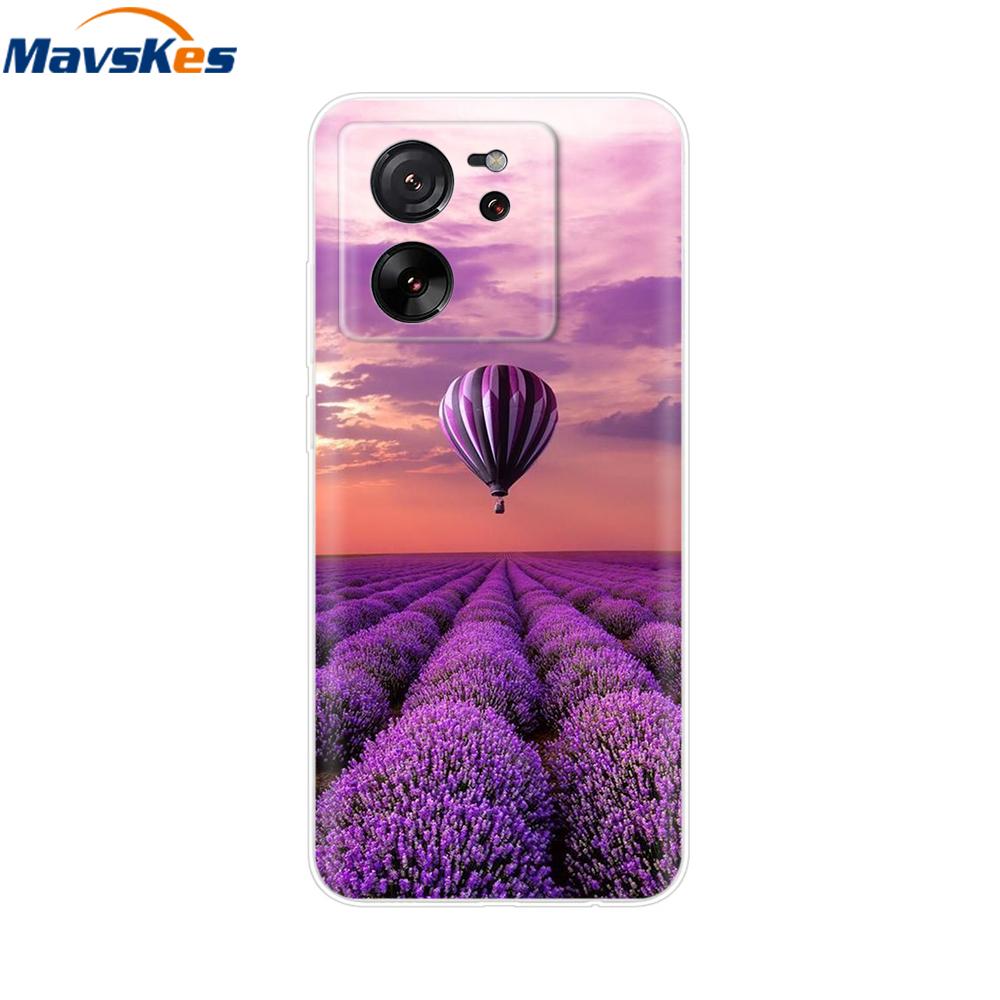 For Xiaomi 13T Pro 5G Case 13T 13 Soft Clear Silicone Bumper Phone Back Cover for Xiaomi 13 Lite 13T Pro Mi13T Shockproof Cases