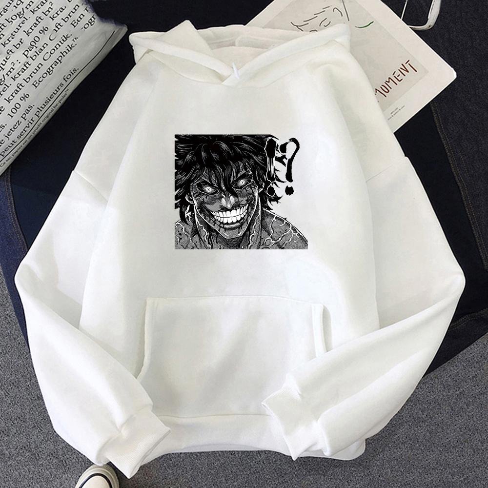 2026 Kengan Ashura Jun Sekibayashi Hoodie Japanisches Anime-Muster Gedruckt Herrenbekleidung Harajuku Mode Lässiger Pullover