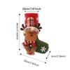 Doll Christmas Socks Santa Claus Christmas Decoration Gift Holder Candy Socks  Kids