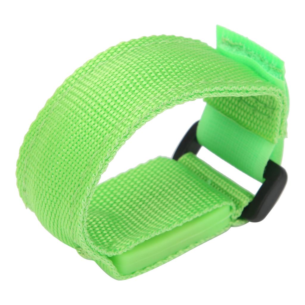 Outdoor Running LED Armband Adjustable Flashing Wristband Cycling Light Up BraceletGreen